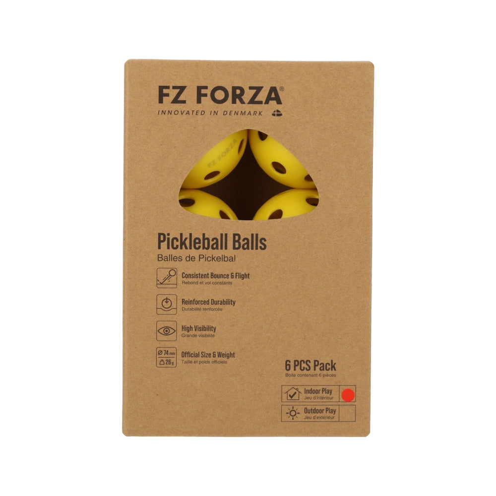 PICKLEBALL-6 PCS (Indoor)