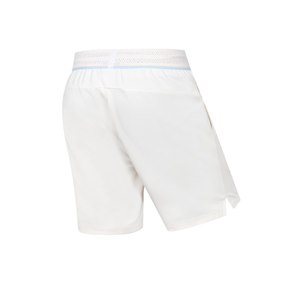 FZ LOGO 針織運動短褲 中性款 FZ-T-50102PCB L-雪白