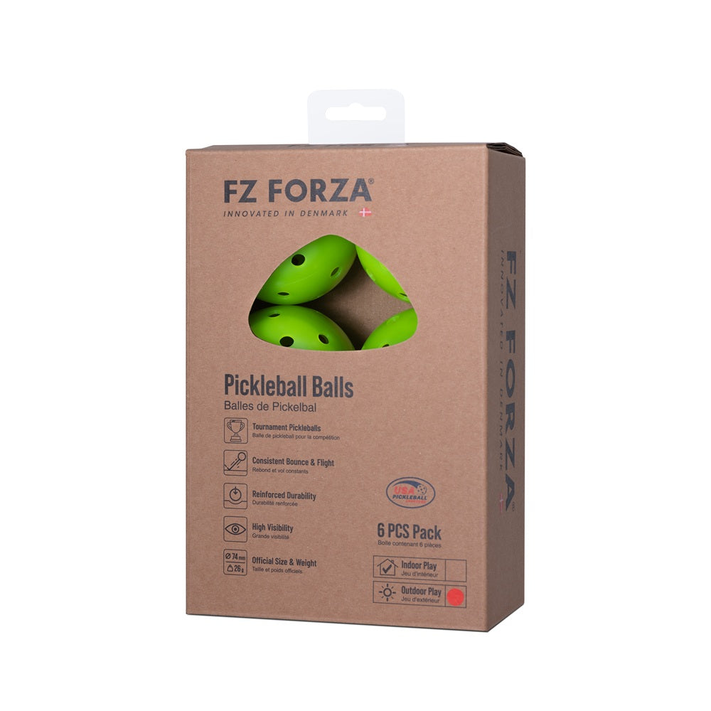 FZ _CP Ball Pickleball-6 PCS FB-PKCPO6 匹克球賽事專業用球